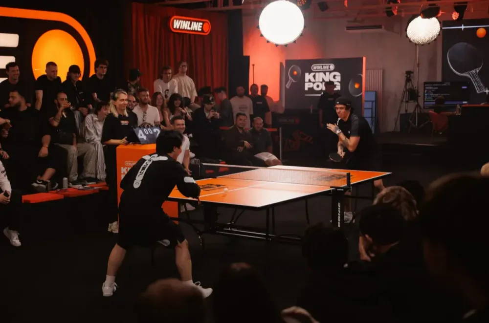 Пинг-понг-марафон: как прошёл первый медиатурнир WINLINE King Pong — победитель получил 2 миллиона, а ракетка стоила всего 900 рублей